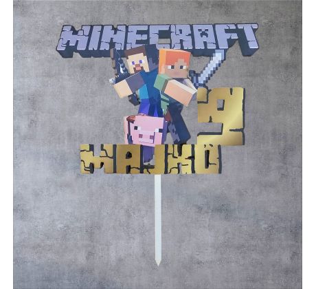 Minecraft s menom a vekom