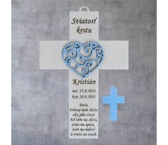 Krížik - krstinový
