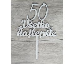 Všetko najlepšie s kvietkami
