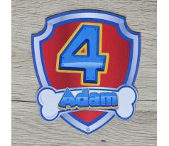 Paw patrol logo - personalizované