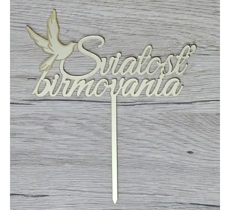 Sviatosť birmovania s holubicou