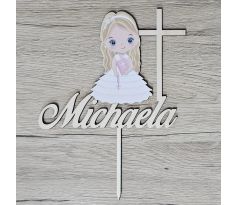 Dievčatko s menom a krížikom