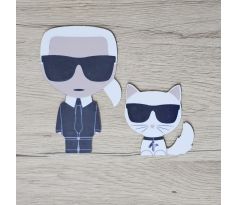 Lagerfeld and cat