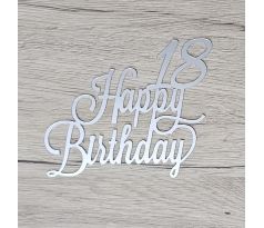 Happy birthday s číslom