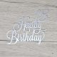 Happy birthday s číslom