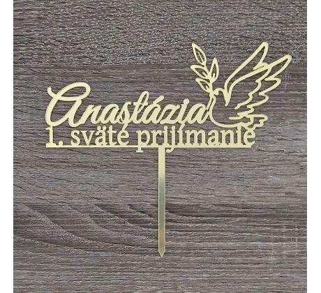 Prvé sväté príjimanie s menom a holubicou