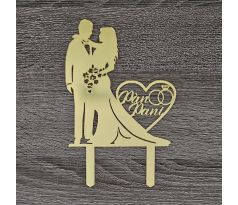 Mladomanželia Pán a pani v srdci